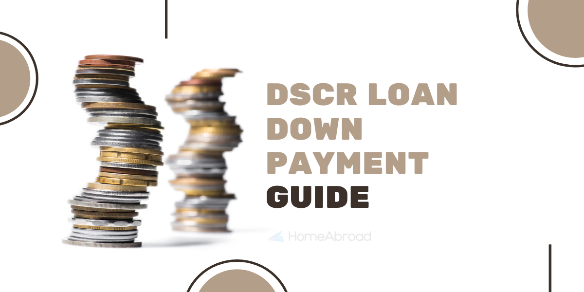 DSCR loan program down payment